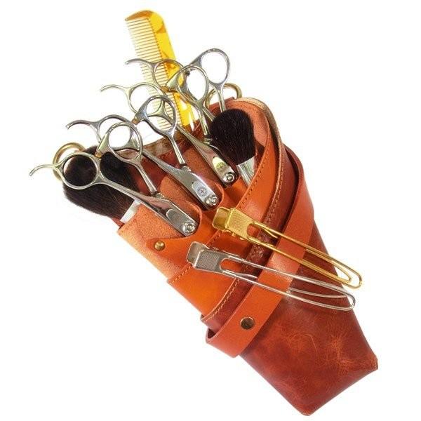 シザーケース 美容師 4丁 革 レザー 日本製 手作り AGILITY Pro アジリティ プロ クレープ | AGILITY | 10