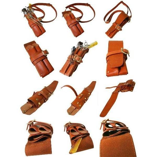 シザーケース 美容師 3丁 革 レザー 日本製 手作り AGILITY Pro アジリティ プロ ブウジー | AGILITY | 15