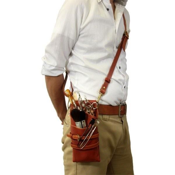 シザーケース プロ仕様 4丁挿し 美容師 スタイリスト 本革 牛革 レザー AGILITY Pro アジリティ プロ モンタナ | AGILITY | 23