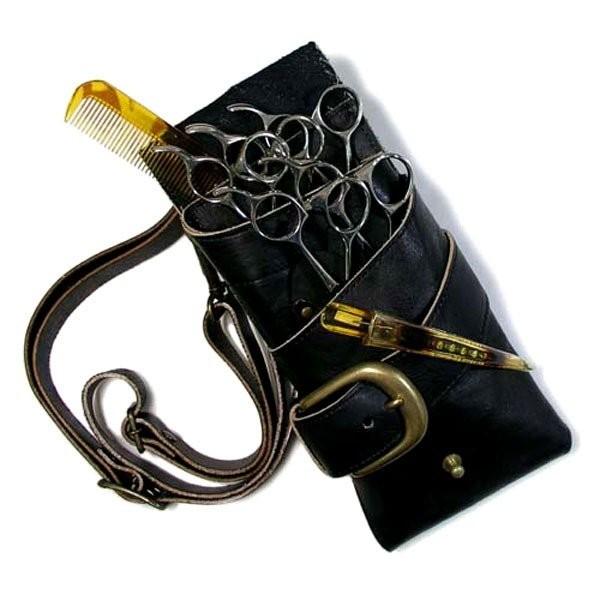 シザーケース 美容師 5丁 革 レザー 日本製 手作り AGILITY Pro アジリティ プロ LOHAS1 | AGILITY