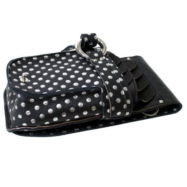 シザーケース 美容師 7丁 本革 レザー おしゃれ 日本製 手作り ドット スタッズ AGILITY Pro アジリティ プロ LOHAS2 | AGILITY | 18