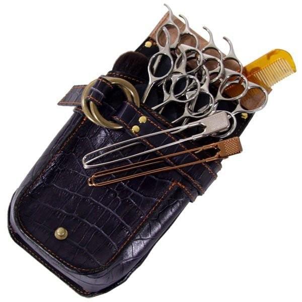 シザーケース 美容師 手作り 7丁 7丁 本革 レザー おしゃれ プロ 日本製 手作り Agility アジリティ 0408n 革の物語 Pro プロ Lohas2