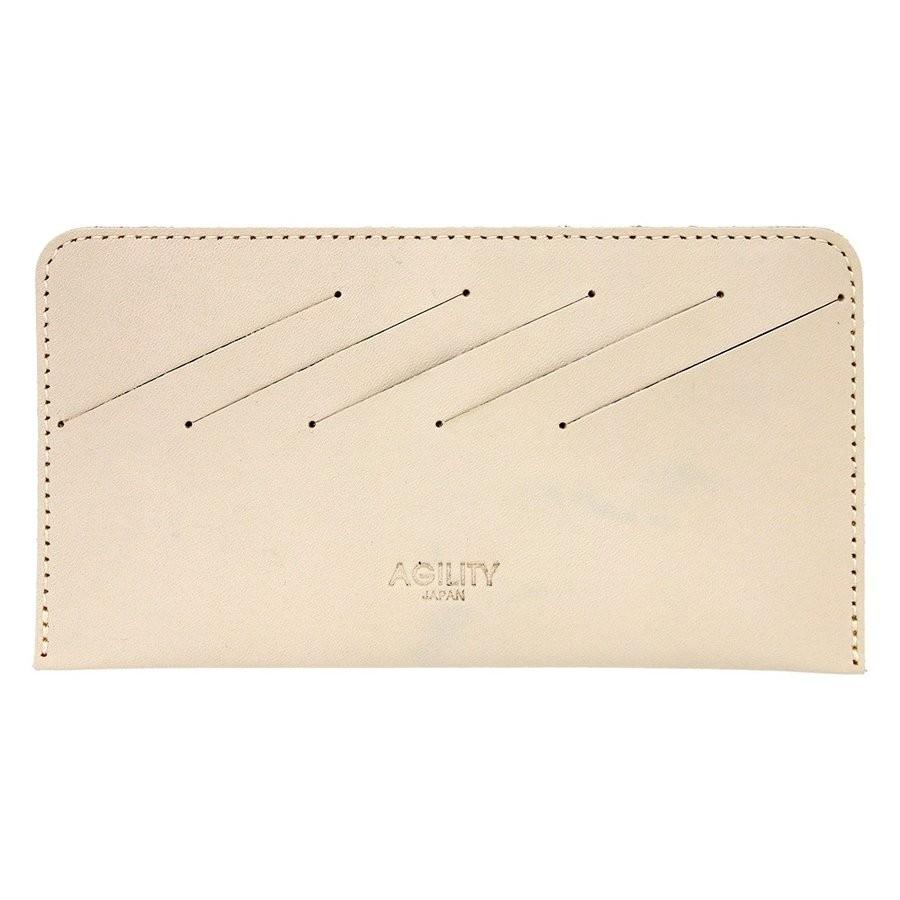 【ネコポス】カードフォルダー 10枚 インナーカードケース 長財布 薄型 横型 スリム レザー AGILITY affa アジリティアッファ カードフォルダー[M便 3/3] | AGILITY | 23