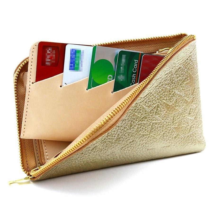 【ネコポス】カードフォルダー 10枚 インナーカードケース 長財布 薄型 横型 スリム レザー AGILITY affa アジリティアッファ カードフォルダー[M便 3/3] | AGILITY | 27