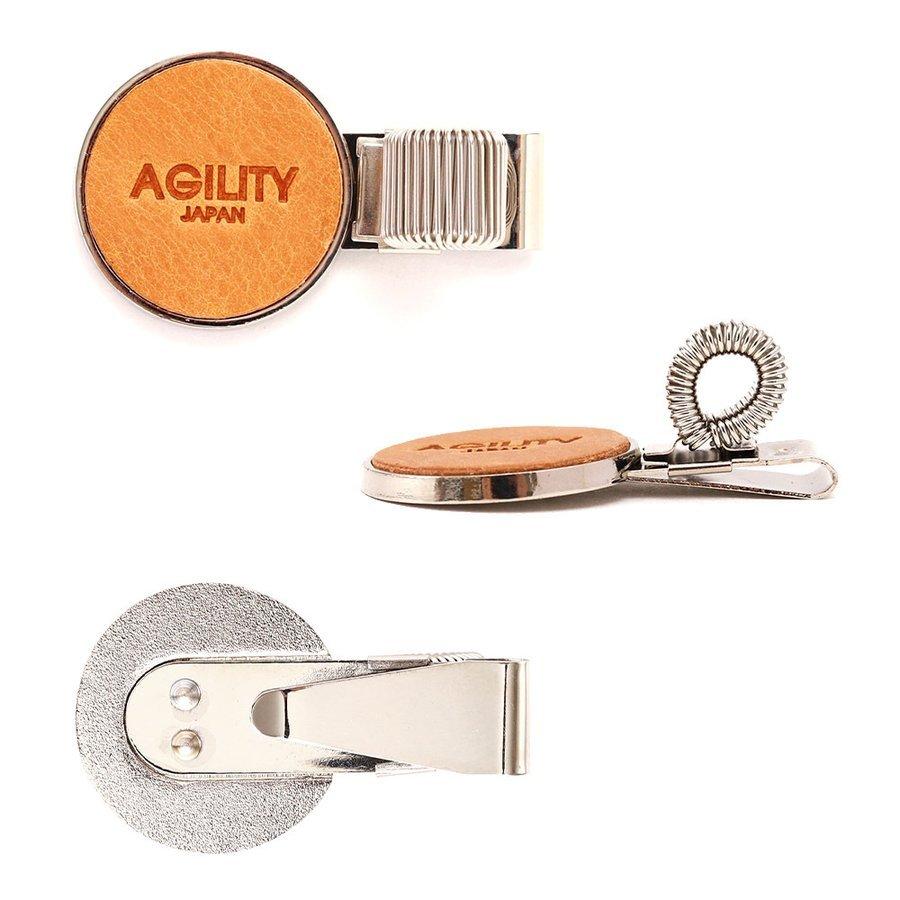 【ネコポス】ペンクリップ 後付け ペンホルダー クリップ式　レザー 革 革小物 AGILITY affa アジリティアッファ ペンクリップ[M便 3/3]｜kawamonogatari｜18