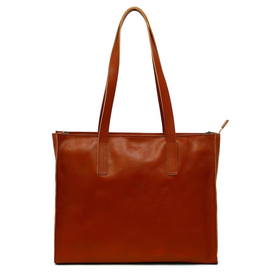 トートバッグ レザートート A4 ショッパー ファスナー付き 本革 レザー  AGILITY affa アジリティアッファ シックトート | AGILITY | 18