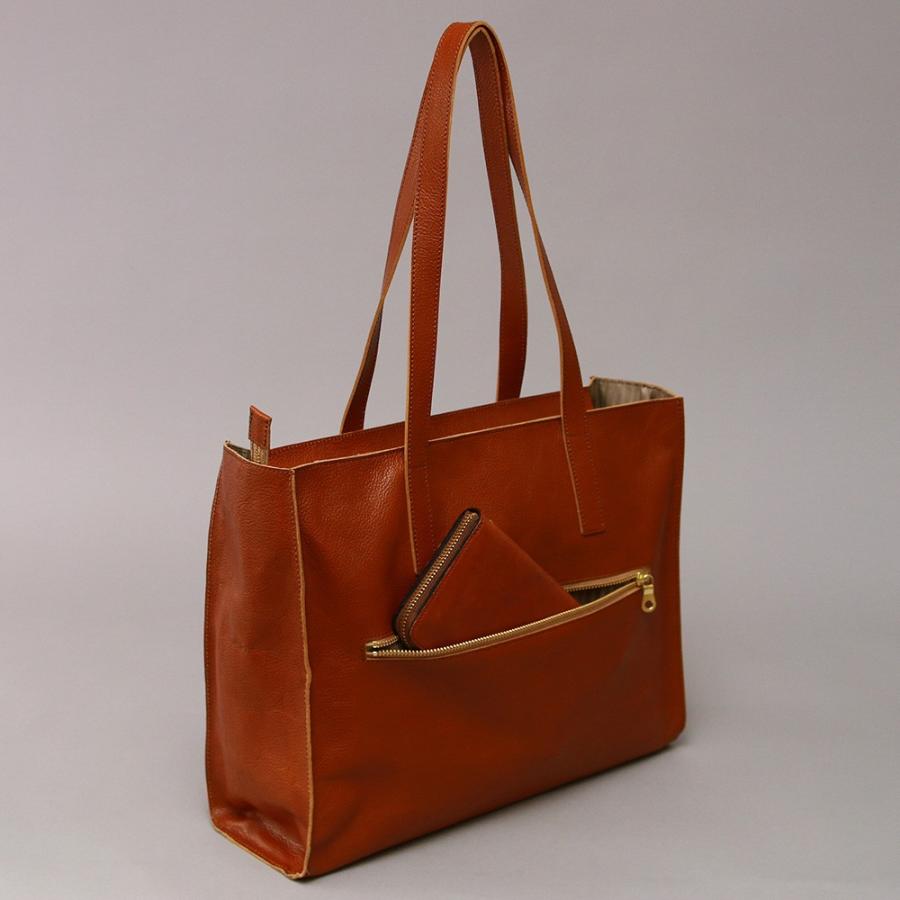 トートバッグ レザートート A4 ショッパー ファスナー付き 本革 レザー  AGILITY affa アジリティアッファ シックトート | AGILITY | 11