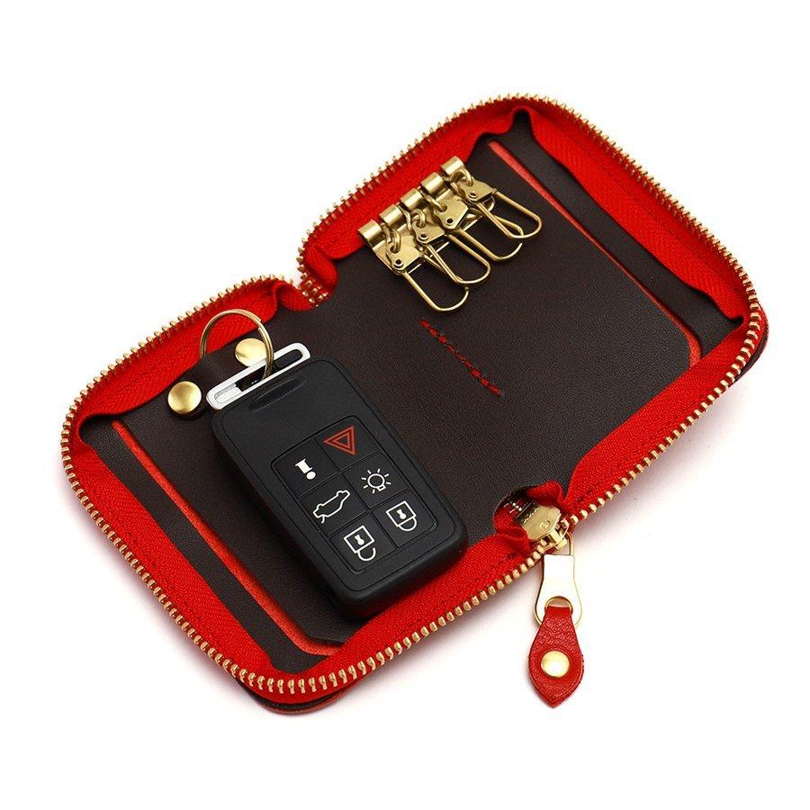 ラウンドファスナー キーケース 牛革 レザー 本革 リモコンキー スマートキー AGILITY affa アジリティアッファ サボン | AGILITY | 14