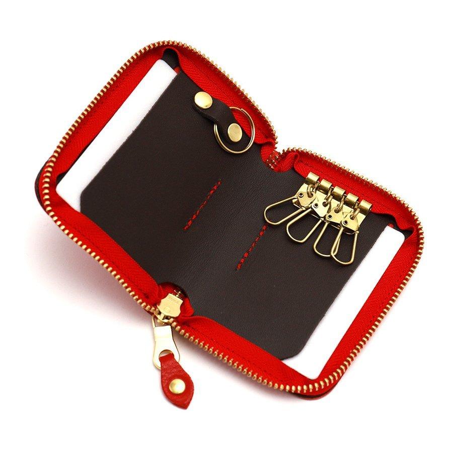 ラウンドファスナー キーケース 牛革 レザー 本革 リモコンキー スマートキー AGILITY affa アジリティアッファ サボン | AGILITY | 12