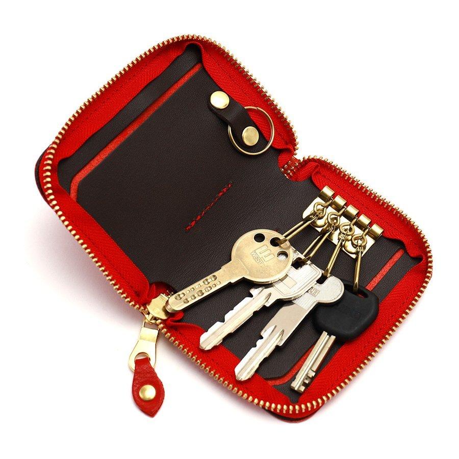 ラウンドファスナー キーケース 牛革 レザー 本革 リモコンキー スマートキー AGILITY affa アジリティアッファ サボン | AGILITY | 13