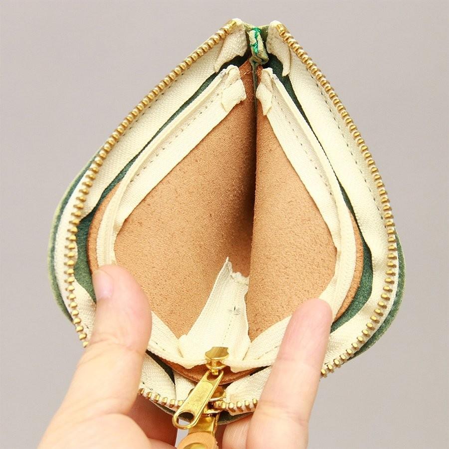 【ネコポス】コンパクト コインケース 小銭入れ ミニ財布 L字ファスナー 二重構造 小さめ レディース AGILITY affa アジリティアッファ シエル[M便 3/3] | AGILITY | 17