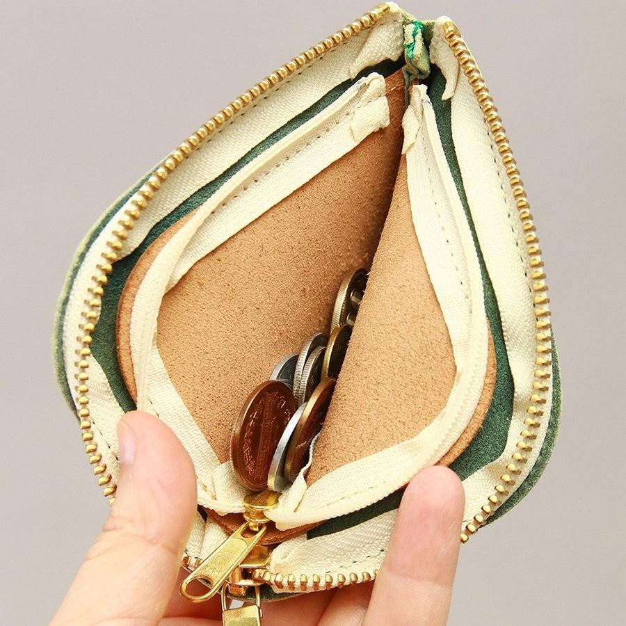 【ネコポス】コンパクト コインケース 小銭入れ ミニ財布 L字ファスナー 二重構造 小さめ レディース AGILITY affa アジリティアッファ シエル[M便 3/3] | AGILITY | 18