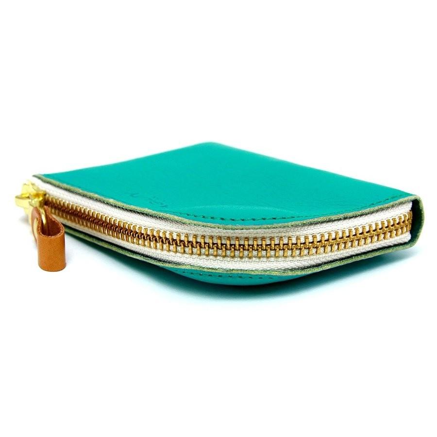 【ネコポス】コンパクト コインケース 小銭入れ ミニ財布 L字ファスナー 二重構造 小さめ レディース AGILITY affa アジリティアッファ シエル[M便 3/3] | AGILITY | 22