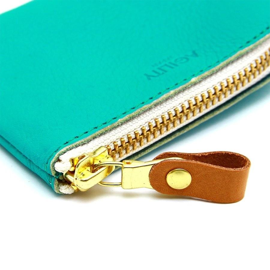 【ネコポス】コンパクト コインケース 小銭入れ ミニ財布 L字ファスナー 二重構造 小さめ レディース AGILITY affa アジリティアッファ シエル[M便 3/3] | AGILITY | 23