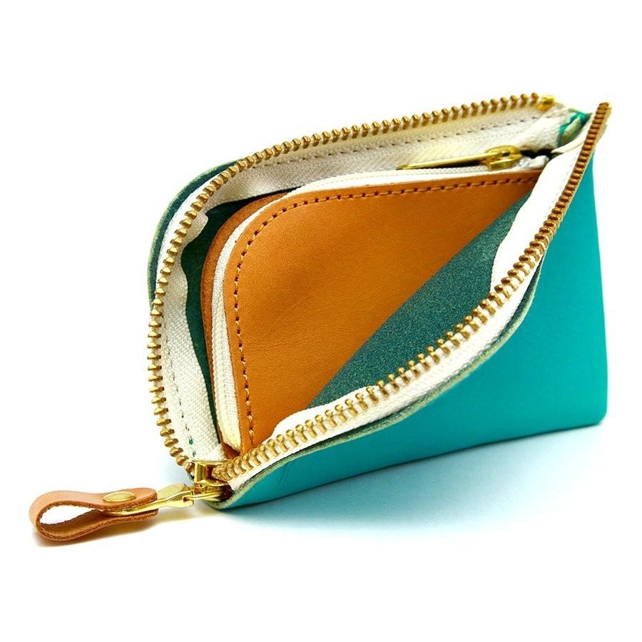 【ネコポス】コンパクト コインケース 小銭入れ ミニ財布 L字ファスナー 二重構造 小さめ レディース AGILITY affa アジリティアッファ シエル[M便 3/3] | AGILITY | 24