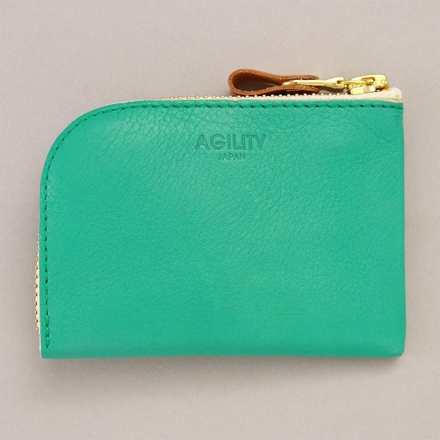【ネコポス】コンパクト コインケース 小銭入れ ミニ財布 L字ファスナー 二重構造 小さめ レディース AGILITY affa アジリティアッファ シエル[M便 3/3] | AGILITY | 11
