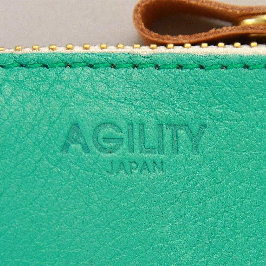 【ネコポス】コンパクト コインケース 小銭入れ ミニ財布 L字ファスナー 二重構造 小さめ レディース AGILITY affa アジリティアッファ シエル[M便 3/3] | AGILITY | 12