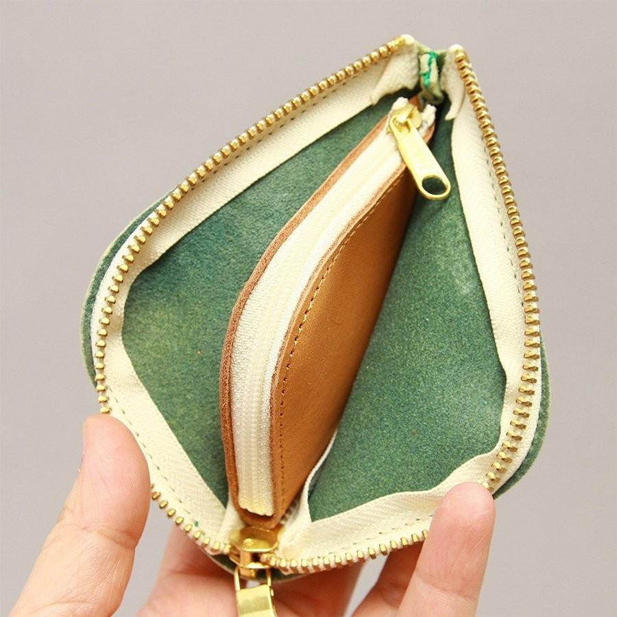 【ネコポス】コンパクト コインケース 小銭入れ ミニ財布 L字ファスナー 二重構造 小さめ レディース AGILITY affa アジリティアッファ シエル[M便 3/3] | AGILITY | 15