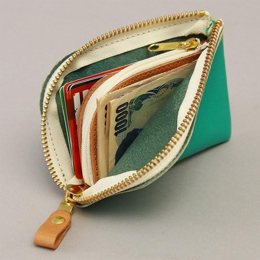 【ネコポス】コンパクト コインケース 小銭入れ ミニ財布 L字ファスナー 二重構造 小さめ レディース AGILITY affa アジリティアッファ シエル[M便 3/3] | AGILITY | 16