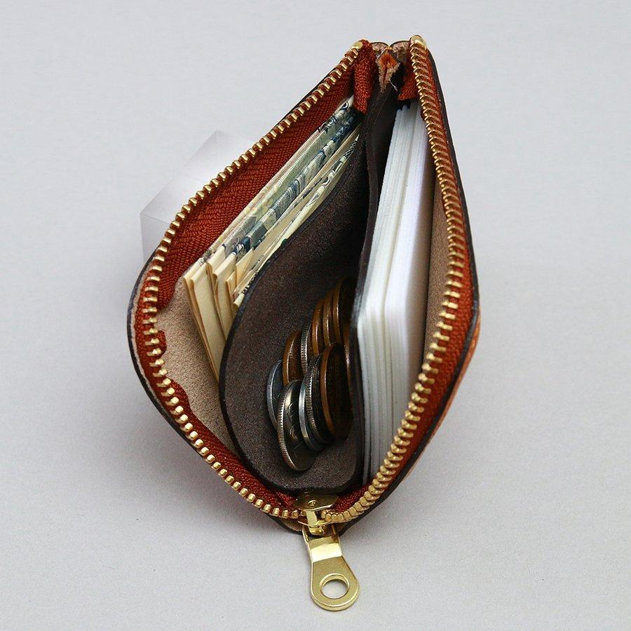 【ネコポス】ミニ財布 小銭入れ ワンアクション コンパクト ミニマリスト 革 本革 小さい AGILITY affa アジリティアッファ アルジャンII[M便 3/3] | AGILITY | 21