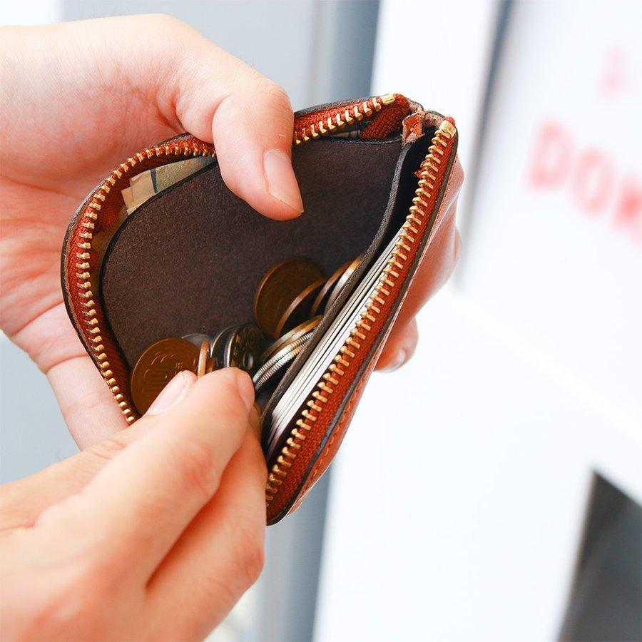 【ネコポス】ミニ財布 小銭入れ ワンアクション コンパクト ミニマリスト 革 本革 小さい AGILITY affa アジリティアッファ アルジャンII[M便 3/3] | AGILITY | 24