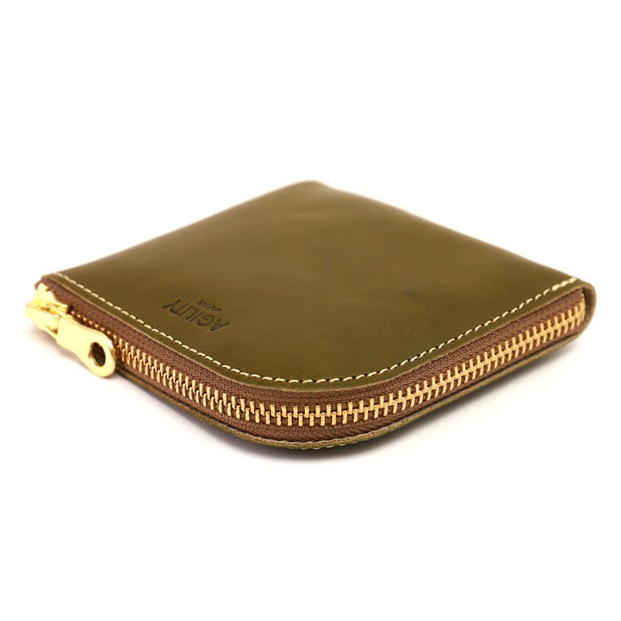 【ネコポス】二つ折り財布 短財布 小銭入れ ワンアクション 革 小さい AGILITY affa アジリティアッファ アルジャンショートII[M便 3/3] | AGILITY | 12