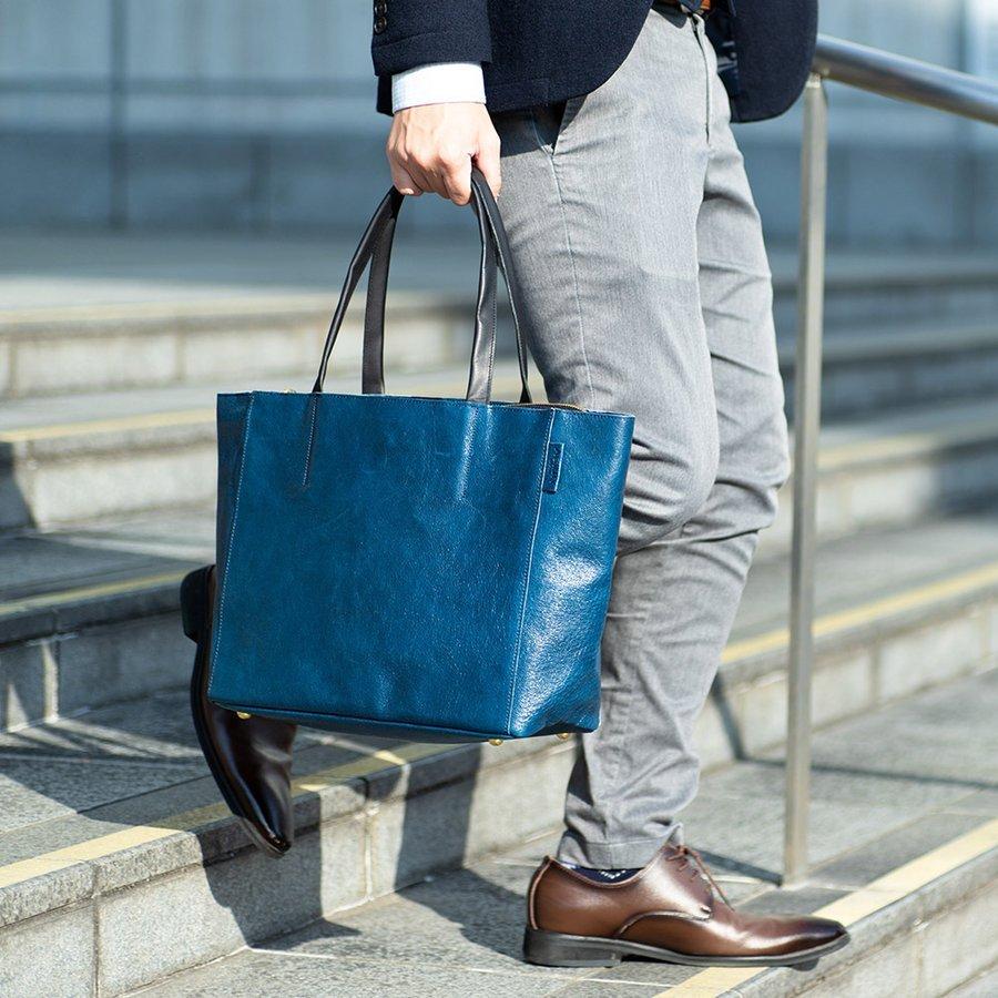 AGILITY（アジリティ） トートバッグ ファスナー付き A4 豚革 ピッグ