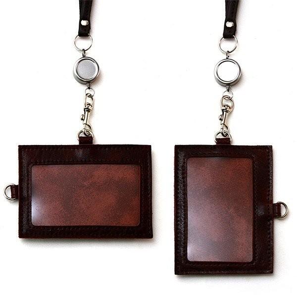 リール付き 革 レザー IDカードケース ネックストラップ おしゃれ 牛革 本革  AGILITY affa アジリティアッファ リールIDホルダー | AGILITY | 16