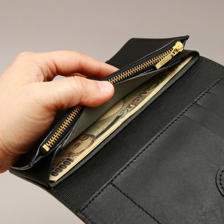 長財布 革 メンズ レディース 極小 ロングウォレット レザー 日本製 AGILITY affa アジリティ アッファ ビレ | AGILITY | 16