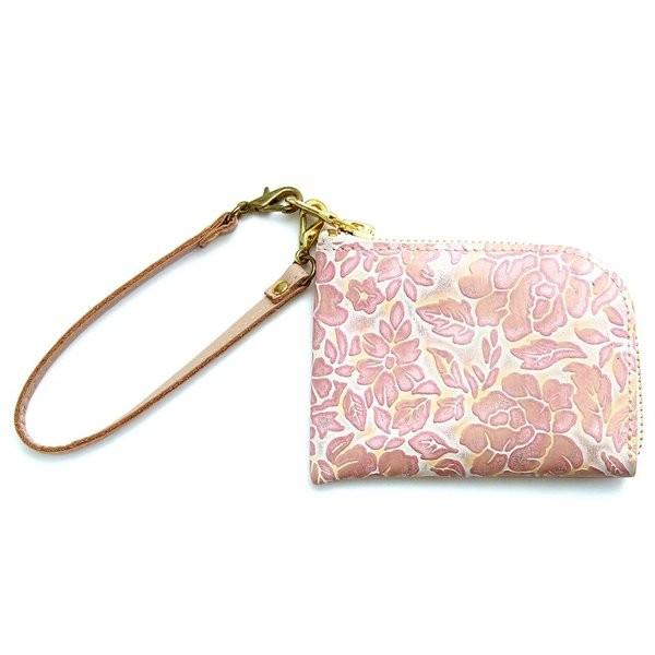 【ネコポス】レディース コインケース 花柄 型押し 本革 小銭入れ レザー カードケース AGILITY affa アジリティアッファ アルジャン[M便 3/3] | AGILITY | 07