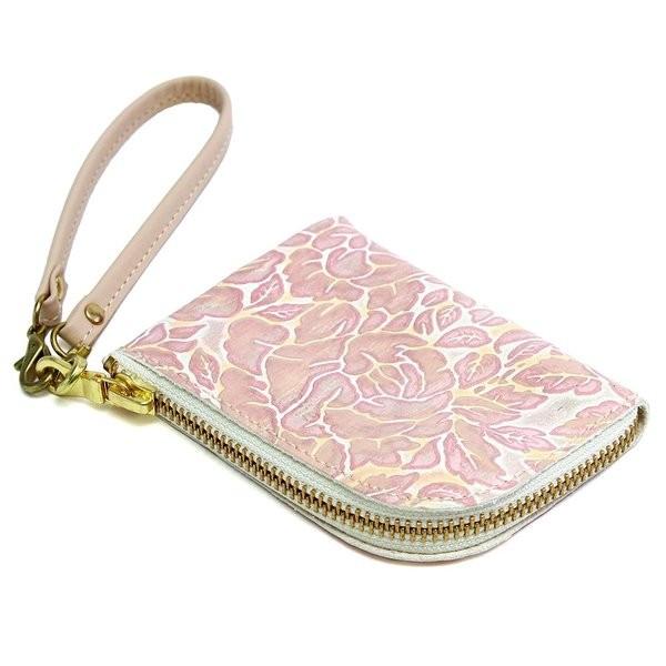 【ネコポス】レディース コインケース 花柄 型押し 本革 小銭入れ レザー カードケース AGILITY affa アジリティアッファ アルジャン[M便 3/3] | AGILITY | 08