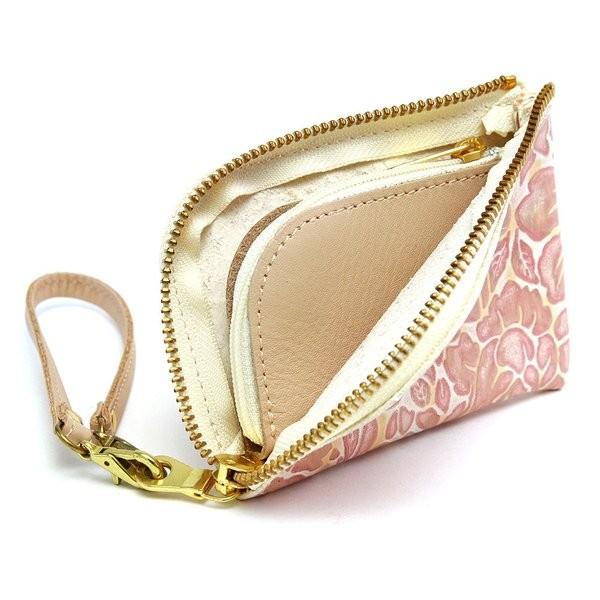 【ネコポス】レディース コインケース 花柄 型押し 本革 小銭入れ レザー カードケース AGILITY affa アジリティアッファ アルジャン[M便 3/3] | AGILITY | 09