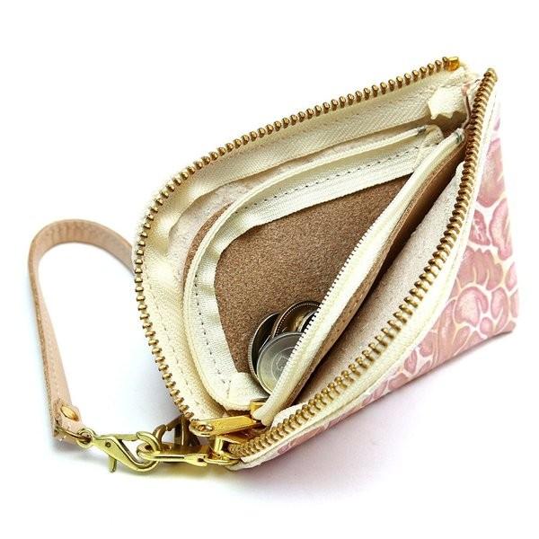 【ネコポス】レディース コインケース 花柄 型押し 本革 小銭入れ レザー カードケース AGILITY affa アジリティアッファ アルジャン[M便 3/3] | AGILITY | 11