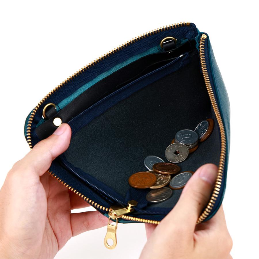 AGILITY（アジリティ） 財布 長財布 L字ファスナー 旅行財布 革 レザー