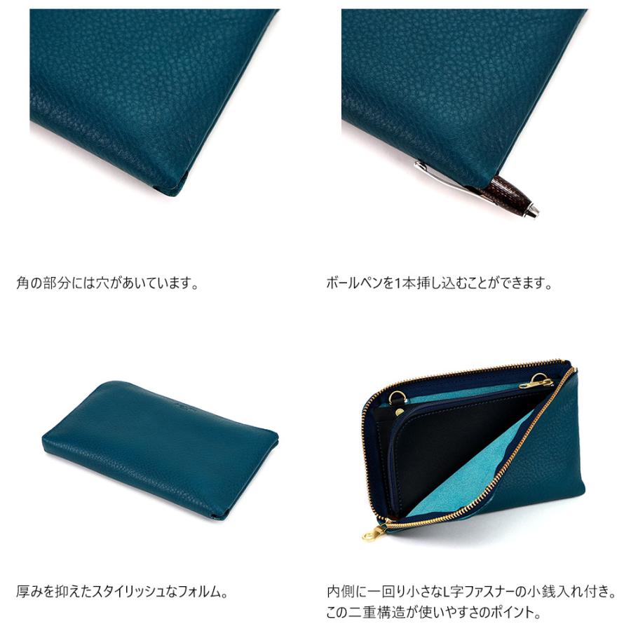 AGILITY（アジリティ） 財布 長財布 L字ファスナー 旅行財布 革 レザー