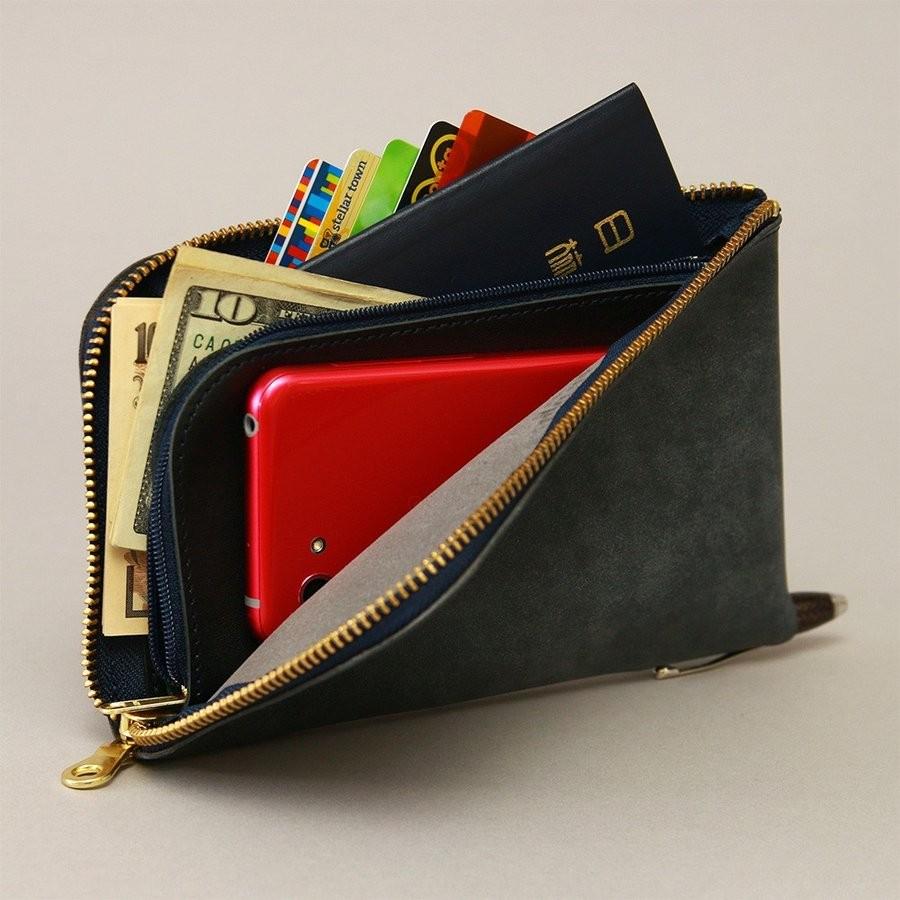 旅行財布 本革 iPhone対応 パスポート 長財布 トラベルウォレット お財布バッグ 海外 ショルダーバッグ AGILITY affa アジリティ アッファ ボヤージュ | AGILITY | 15