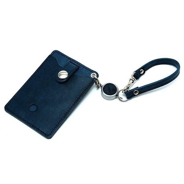 【ネコポス】パスケース リール 定期入れ メンズ リール付きパスケース ICカード 2枚 ペンギン 本革 AGILITY affa アジリティ アッファ ピスト[M便 4/5] | AGILITY | 19