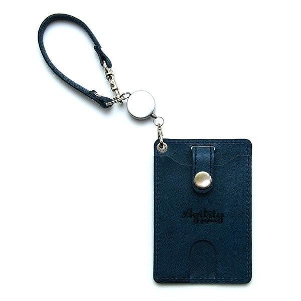 【ネコポス】パスケース リール 定期入れ メンズ リール付きパスケース ICカード 2枚 ペンギン 本革 AGILITY affa アジリティ アッファ ピスト[M便 4/5] | AGILITY | 12