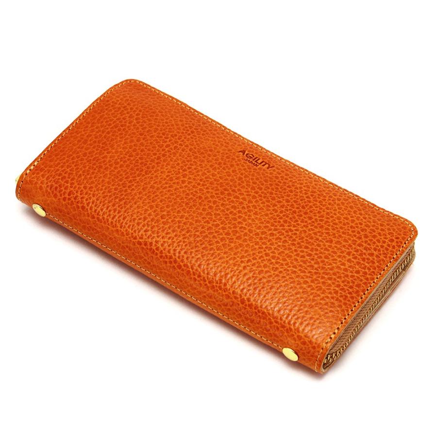 財布 長財布 革財布 ラウンドファスナー 通帳 本革 レザー 大容量  AGILITY affa アジリティアッファ グロット | AGILITY | 19