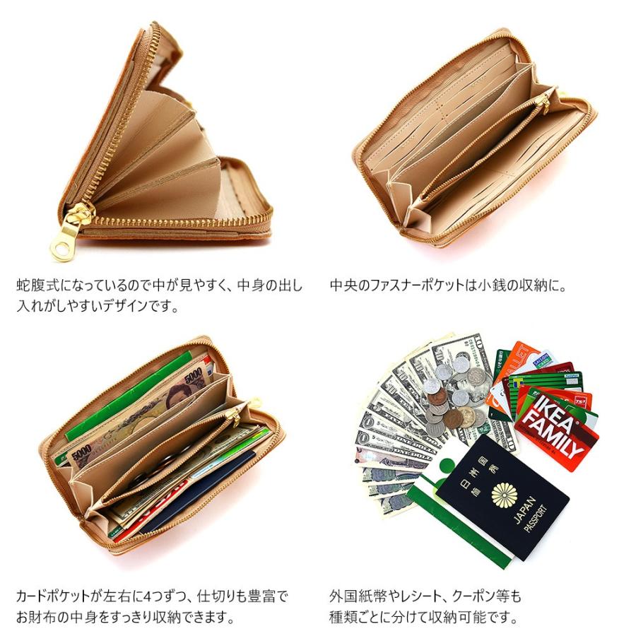 財布 長財布 革財布 ラウンドファスナー 通帳 本革 レザー 大容量  AGILITY affa アジリティアッファ グロット | AGILITY | 06