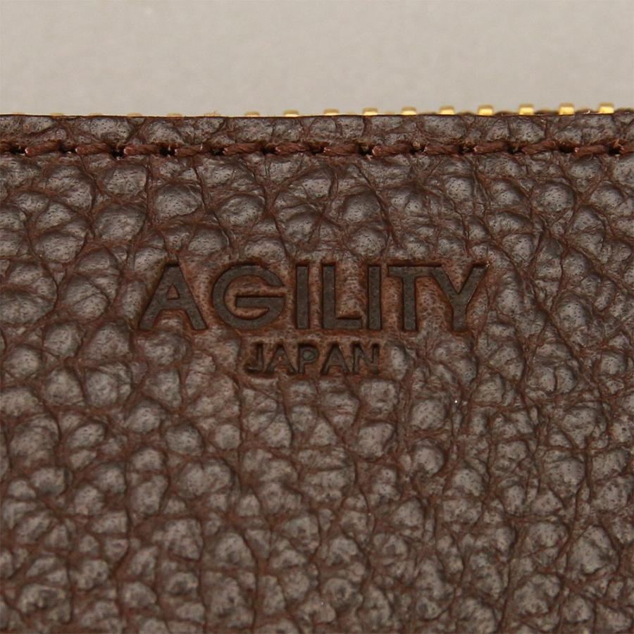 財布 長財布 革財布 ラウンドファスナー 通帳 本革 レザー 大容量  AGILITY affa アジリティアッファ グロット | AGILITY | 09
