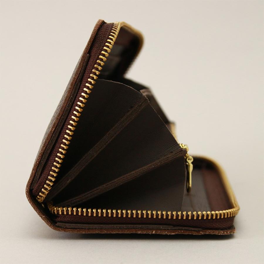 財布 長財布 革財布 ラウンドファスナー 通帳 本革 レザー 大容量  AGILITY affa アジリティアッファ グロット | AGILITY | 13