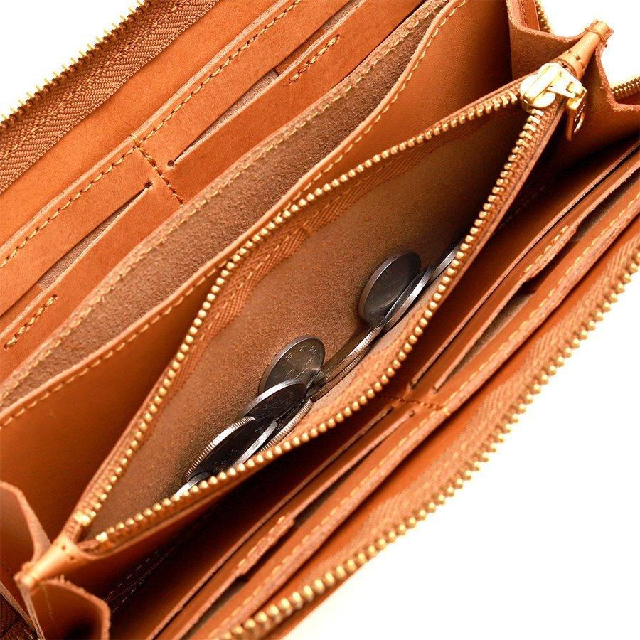 長財布 ラウンドファスナー 大容量 メンズ レディース 本革 レザー 栃木レザー AGILITY affa アジリティアッファ グロット | AGILITY | 18