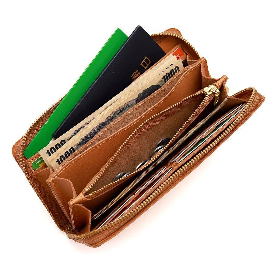 AGILITY（アジリティ） 長財布 ラウンドファスナー 大容量 メンズ