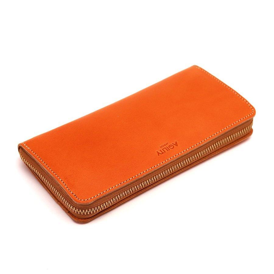 長財布 ラウンドファスナー 大容量 メンズ レディース 本革 レザー 栃木レザー AGILITY affa アジリティアッファ グロット | AGILITY | 12