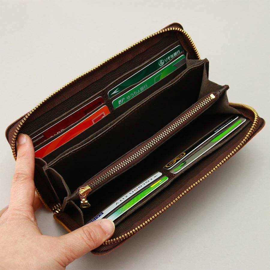 長財布 ロングウォレット 札入れ 小銭入れ ラウンドファスナー AGILITY affa アジリティアッファ グロット | AGILITY | 15
