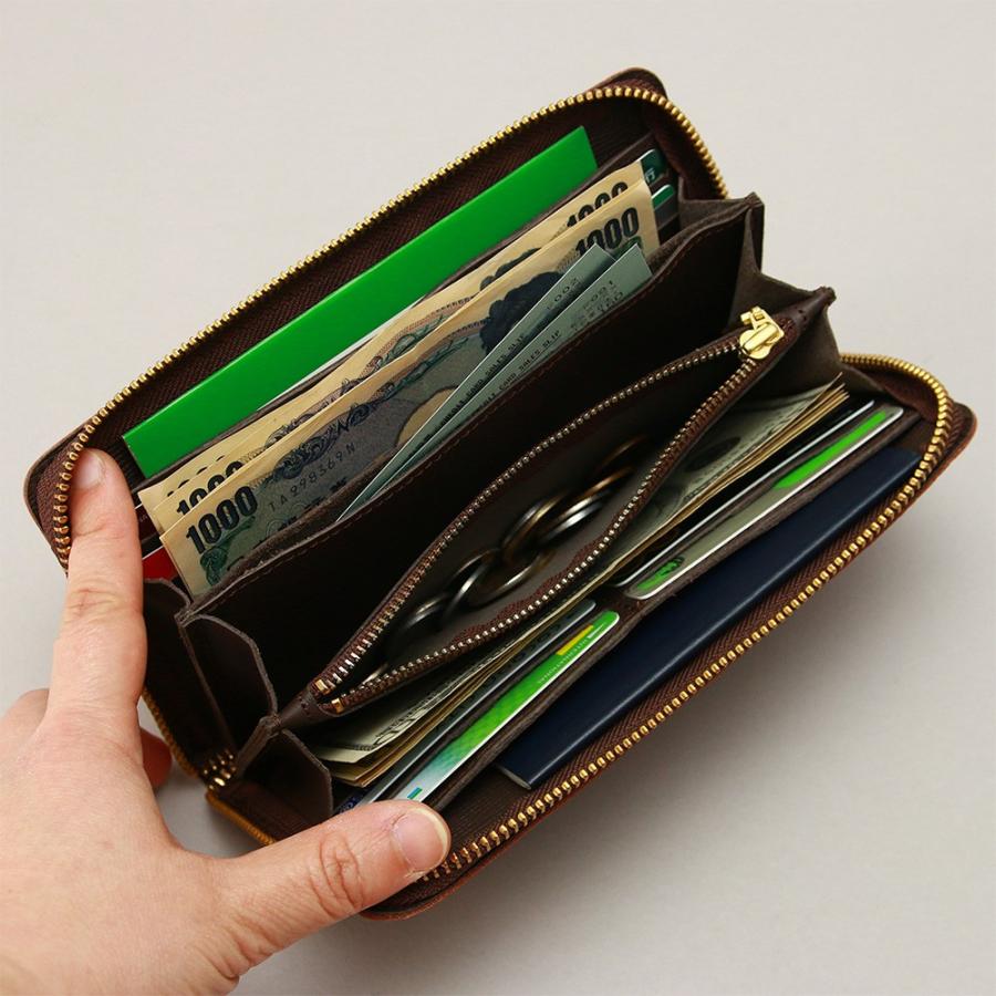 長財布 ロングウォレット 札入れ 小銭入れ ラウンドファスナー AGILITY affa アジリティアッファ グロット | AGILITY | 17