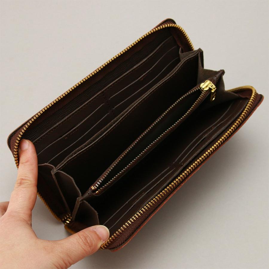 長財布 ロングウォレット 札入れ 小銭入れ ラウンドファスナー AGILITY affa アジリティアッファ グロット | AGILITY | 13