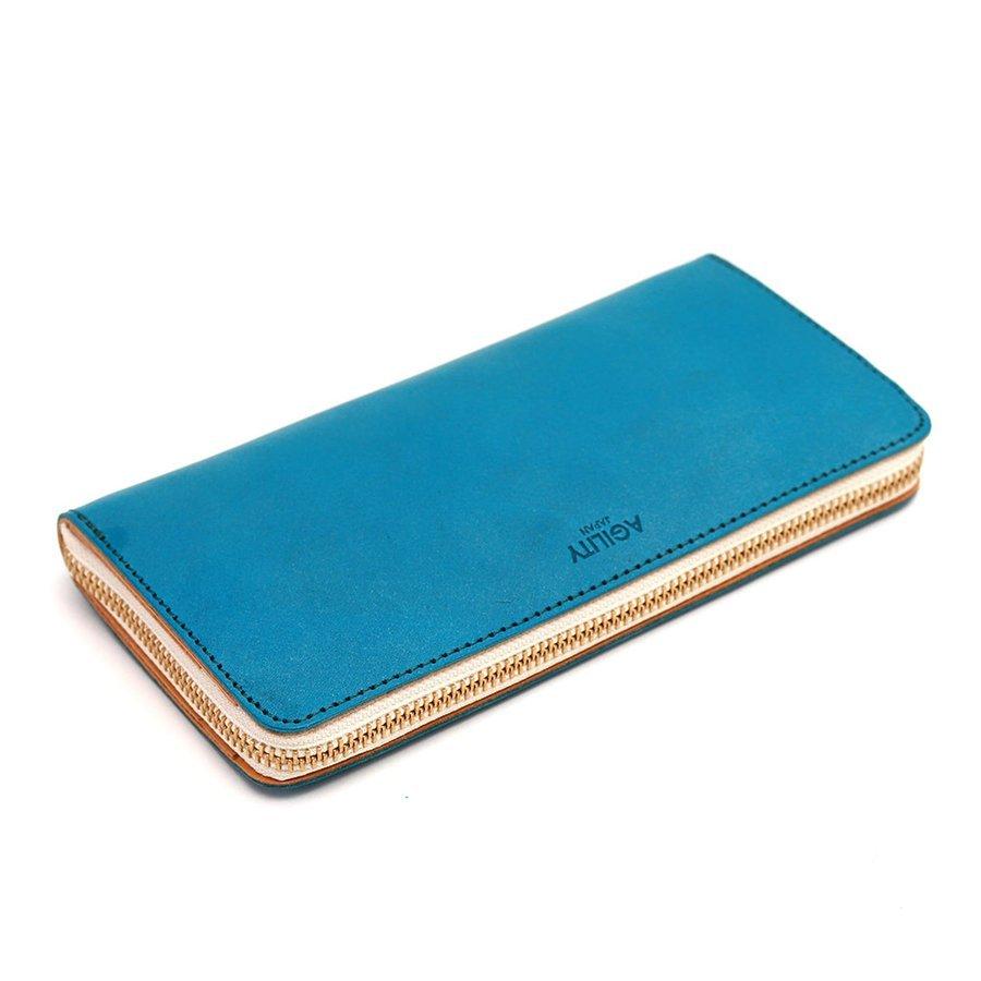 AGILITY 長財布 ラウンドファスナー 大容量 メンズ レディース