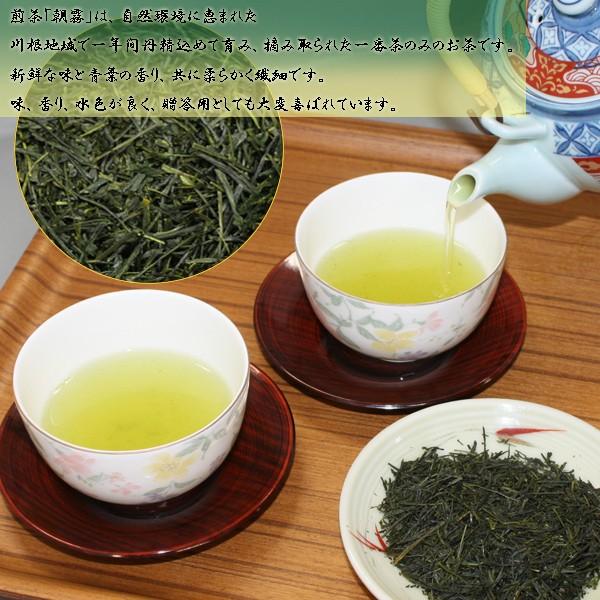 川根茶 静岡県のお茶 煎茶 朝霧(あさぎり) 100g袋詰め 金袋 0001A 川根